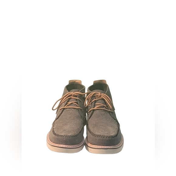 Men Black Wash Canvas Chukka Boots By Tom's Size 10/Men Ankle Boots - Picture 6 of 10